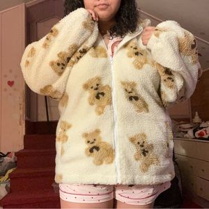 Aelfric Eden Women's Teddy Bear Jacket